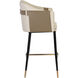 Carter 43 inch Napa Beige / Napa Tan Barstool